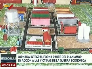 Realizan jornada integral del Plan Amor en Acción a las familias del estado Amazonas