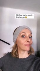 Sur le cliché, on peut la voir avec un cache-oreille qui recouvre une bonne partie de son front. "Meilleur cache-misère de cheveux", ajoute-t-elle