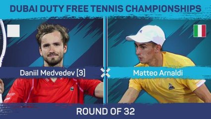 Medvedev extends winning streak to 10 matches