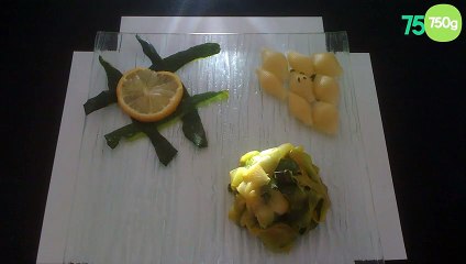 Download Video: Tagliatelles de courgette au curcuma