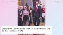 Letizia d'Espagne fan du rose : la reine chic et sobre aux côtés de Felipe, pour une grande occasion