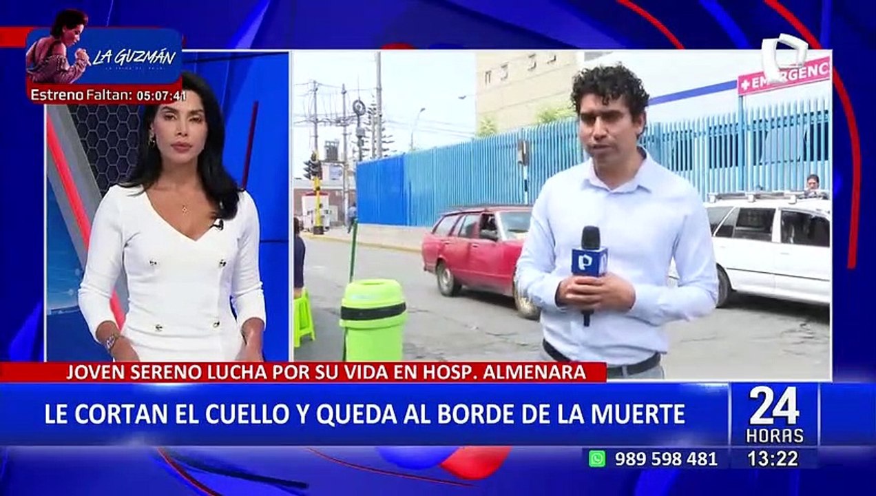 Sereno se debate entre la vida y la muerte tras ser acuchillado en el ...
