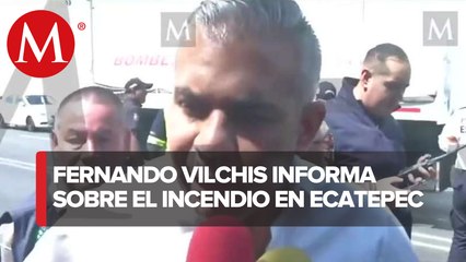 Lo más importante es que no se pierda ninguna vida en el incendio: presidente municipal de Ecatepec
