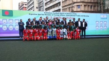 Argentina ofrece devolver el apoyo que Bangladesh le dio en la Copa del Mundo