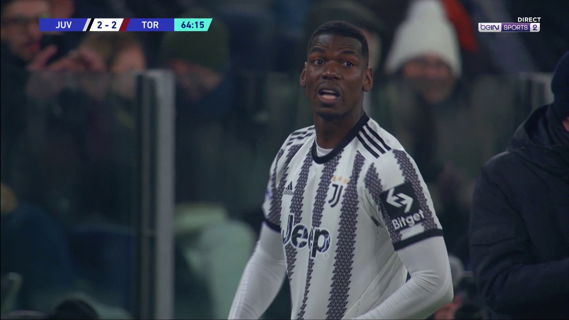 Pogba de retour sur les terrains après quasiment 10 mois d'absence