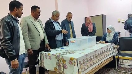 إجراء قرعة لتوزيع 50 بيتا ريفيا بقرية الخرطوم فى الوادى الجديد