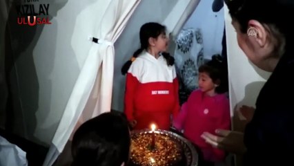 Jandarmadan minik depremzedeye sürpriz