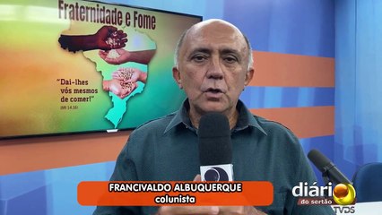 33 milhões de pessoas passando fome no Brasil é uma vergonha, lamenta padre de Cajazeiras