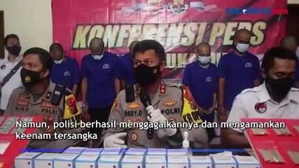 Satresnarkoba Polres Sukabumi Gagalkan Peredaran Narkoba Senilai Ratusan Juta