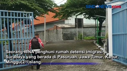 Detik -detik Tahanan Imigrasi Asal Palestina di Jatim Kabur Bawa Mobil Petugas