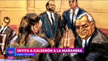 López Obrador invita a Calderón a la mañanera para explicar su relación con García Luna