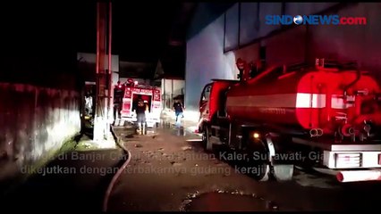 Gudang Kerajinan di Gianyar Terbakar, Kerugian Capai Puluhan Juta Rupiah