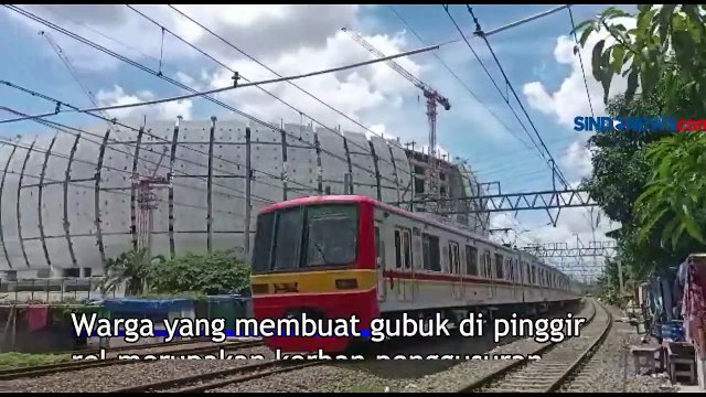 Banyak Gubuk, Penataan Kampung Bayam Gandeng KAI
