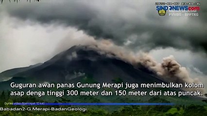 Aktivitas Vulkanik Gunung Merapi Kembali Meningkat, Warga Dihimbau Waspada
