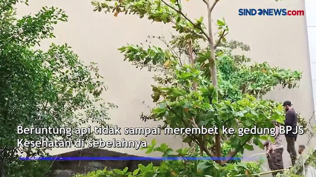 Lahan Kosong di Cempaka Putih Terbakar, Gedung BPJS Kesehatan Aman