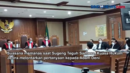 Hakim Semprot Adam Deni dan Kuasa Hukum Jerinx dalam Sidang Lanjutan