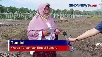 Huntara Korban Erupsi Semeru Mulai Dibangun, Warga Terdampak Bersyukur