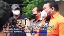Pakai Baju Tahanan, Tangis Fico Fachriza Pecah saat Rilis Kasus Narkoba