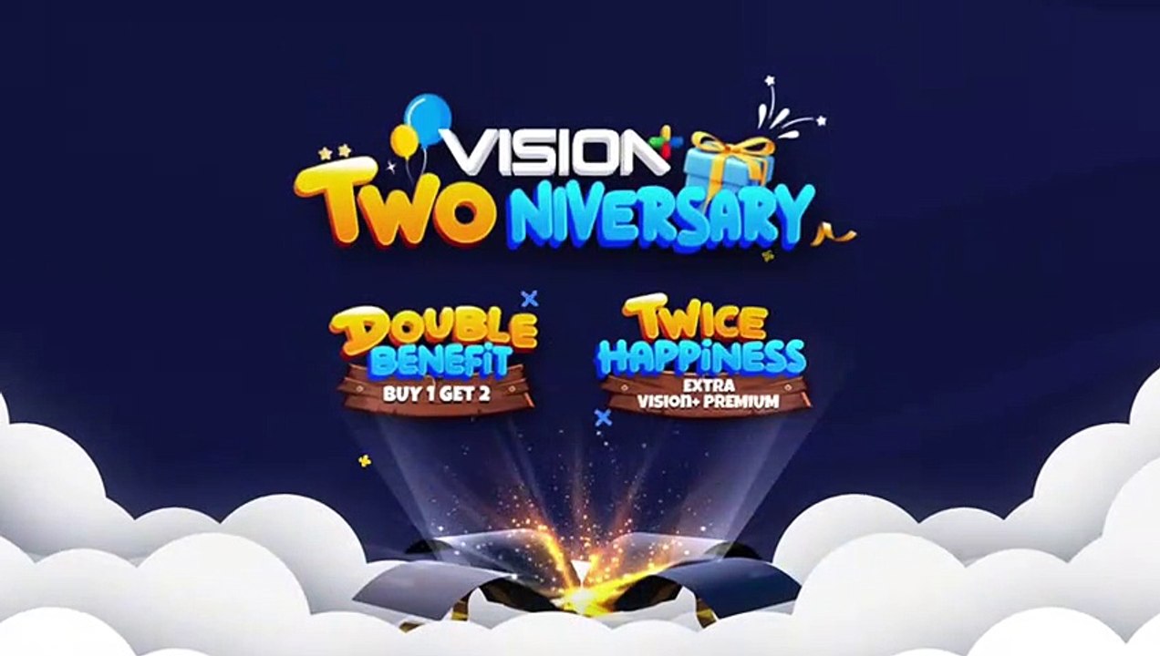 Vision+ Twoniversary: Promonya Double, Serunya juga Double