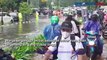 Banjir Lebih Dari 50 Centimeter Genangi Sejumlah Ruas jalan di Jakarta Barat