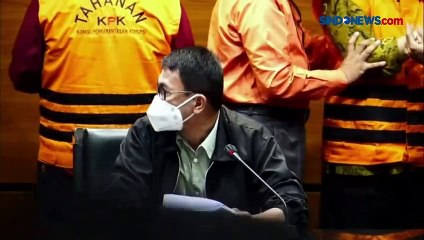 Konferensi Pers Dugaan Tipikor PN Surabaya, Tersangka Hakim Itong Berteriak Protes