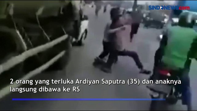 Sopir Diduga Mengantuk, Truk Hantam Mobil dan Motor di Bandar Lampung