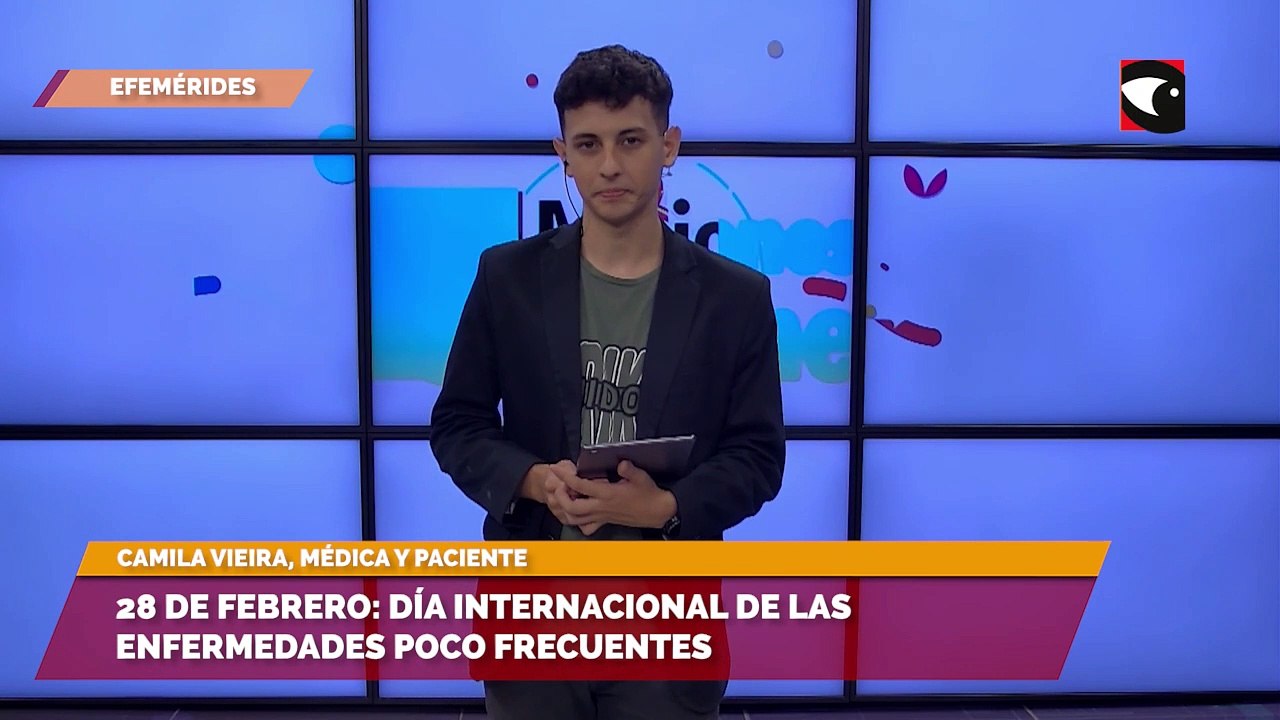En el marco del dia internacional de las enfermedades poco frecuentes, Camila Vieira brindó su testimonio