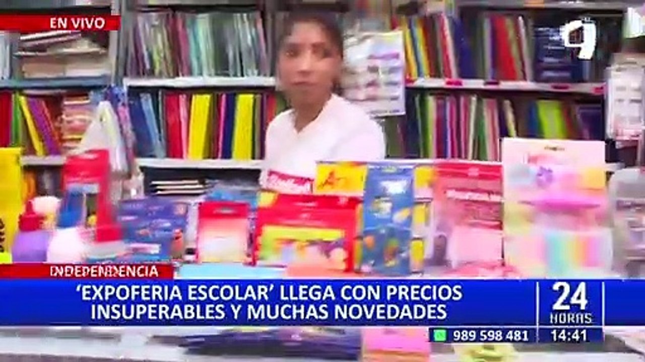 Expoferia Escolar llega con novedades y ofertas a pocos días de iniciar las clases