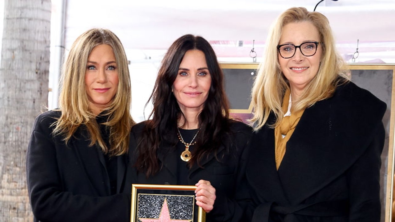 Courteney Cox: „Friends“-Reunion bei der Enthüllung ihres Hollywood-Sterns