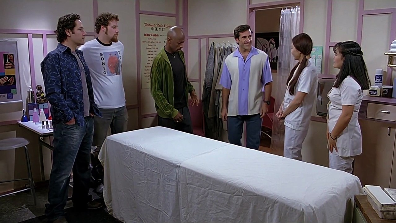 The 40 Year Old - Waxing scene (HQ 1080p HD)