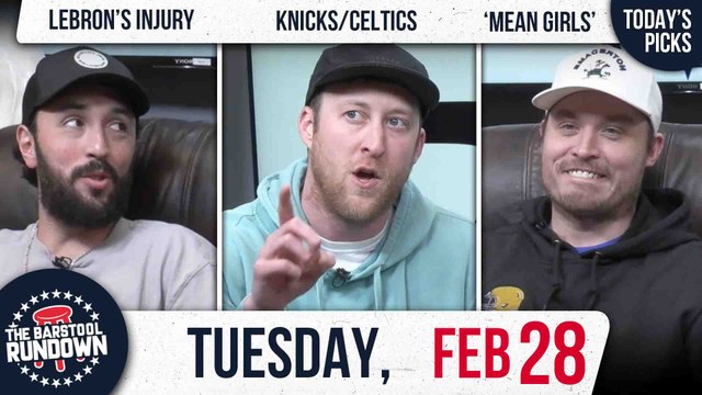 Frank the Tank and Spike Lee Hang Courtside | Barstool Rundown - Tuesday, Feb 28th