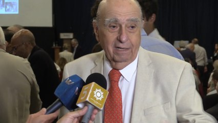 Expresidente Sanguinetti presenta su nuevo libro del "peor rostro" de la democracia uruguaya