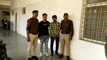 Demanding money by blackmailing, two arrested, one woman absconding