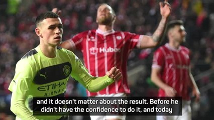 'Flabbergastic' Foden getting back to best - Guardiola