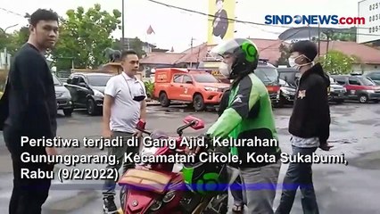 Aksi Curanmor di Sukabumi Berhasil Digagalkan Pengemudi Ojol