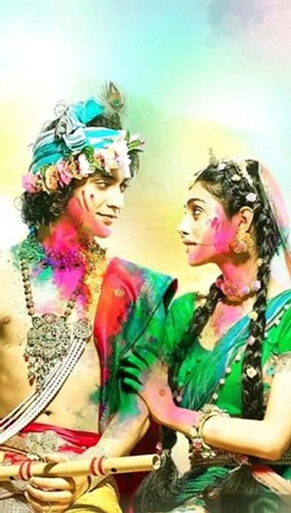 Radha sangh Holi