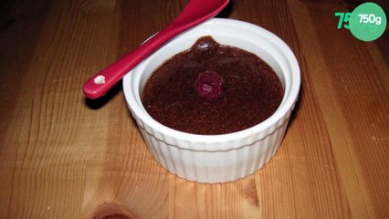 Mousse au chocolat noir économique
