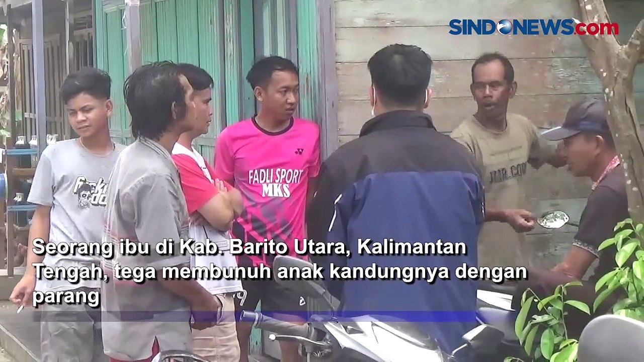 Ibu Bunuh Anak Kandung Pakai Parang, Jasadnya Dibuang ke Sungai