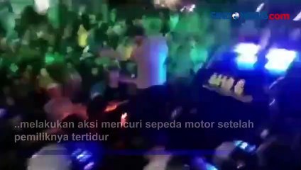 Tiga Pelaku Curanmor Diamuk Warga di Majalengka