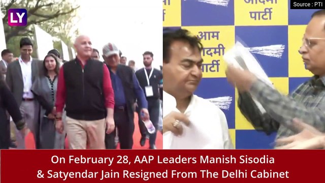 Manish Sisodia & Satyendar Jain Resign As Delhi Ministers; CM Arvind Kejriwal Accepts Resignation Of Its Arrested AAP Leaders