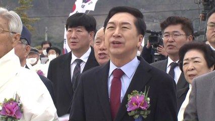 김기현 "안철수, 뒤에서 끌어당기지 말고 실력으로 경주하길" / YTN