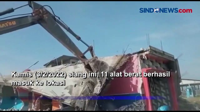 Lokalisasi Terbesar di Pantura Timur Dirobohkan, Situasi Sempat Memanas