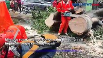 Seorang Ibu Tewas Tertimpa Tembok saat Malang Dilanda Hujan Angin