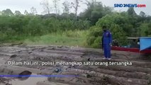 Ditpolairud Baharkam Polri Gagalkan Penyelundupan 1.396 Kayu Ilegal