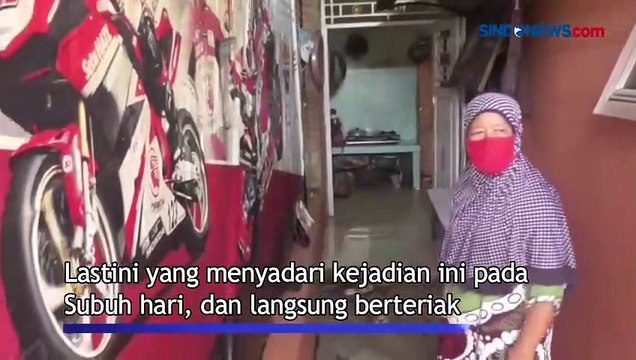Beraksi Saat Subuh, Maling Pagar Rumah Terekam CCTV di Medan