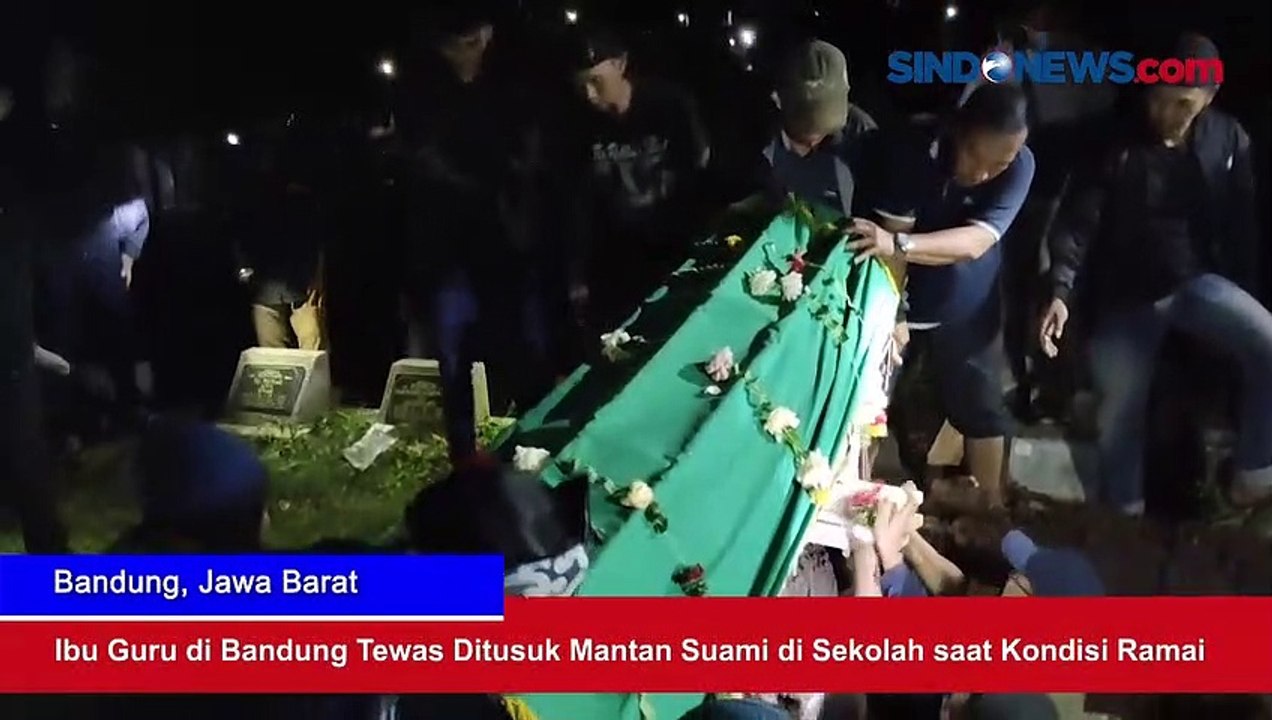 Ibu Guru di Bandung Tewas Ditusuk Mantan Suami di Sekolah saat Kondisi Ramai