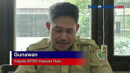 Kebakaran Kantor Desa Dalam Selimbau Kapuas Hulu, Sejumlah Bangunan Ludes Terbakar