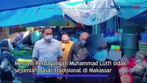 Mendag Pantau Harga Minyak dan Tempe di Pasar Tradisional Makassar