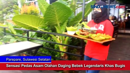 Download Video: Sensasi Pedas Asam Olahan Daging Bebek Legendaris Khas Bugis