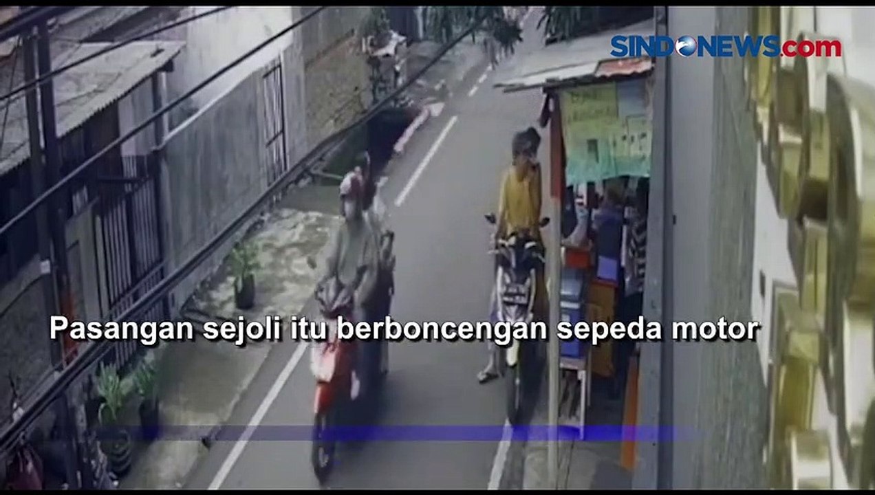 Tega, Pasangan Kekasih Curi Ponsel PKL Penjual Minuman Dingin di Kemayoran